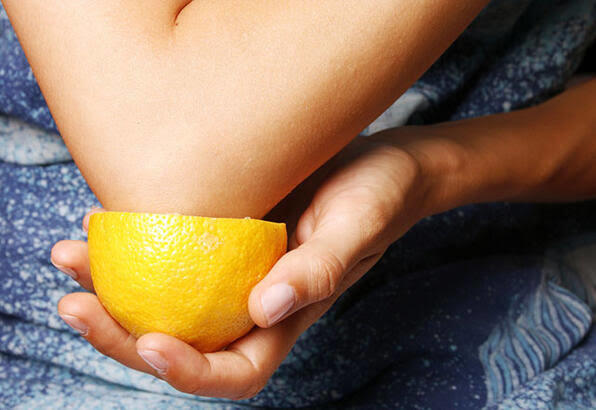 Limonla cilt beyazlatma