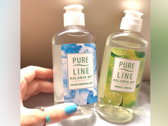 Yeni normalleşmede, tercihim Pure Line yeni nesil kolonyalar!