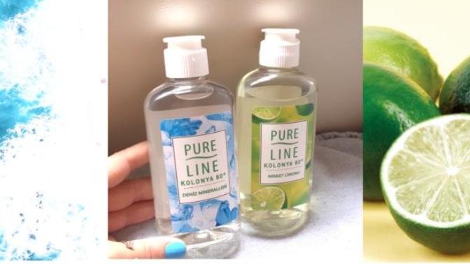 Yeni normalleşmede, tercihim Pure Line yeni nesil kolonyalar!