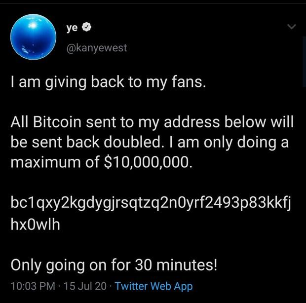 Bitcoin Dolandırıcılığı için Birçok Ünlü İsmin Twitter Hesabı Hacklendi! İşte Hesabı Ünlü Kişiler ve Şirketler