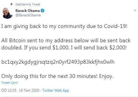 Bitcoin Dolandırıcılığı için Birçok Ünlü İsmin Twitter Hesabı Hacklendi! İşte Hesabı Ünlü Kişiler ve Şirketler