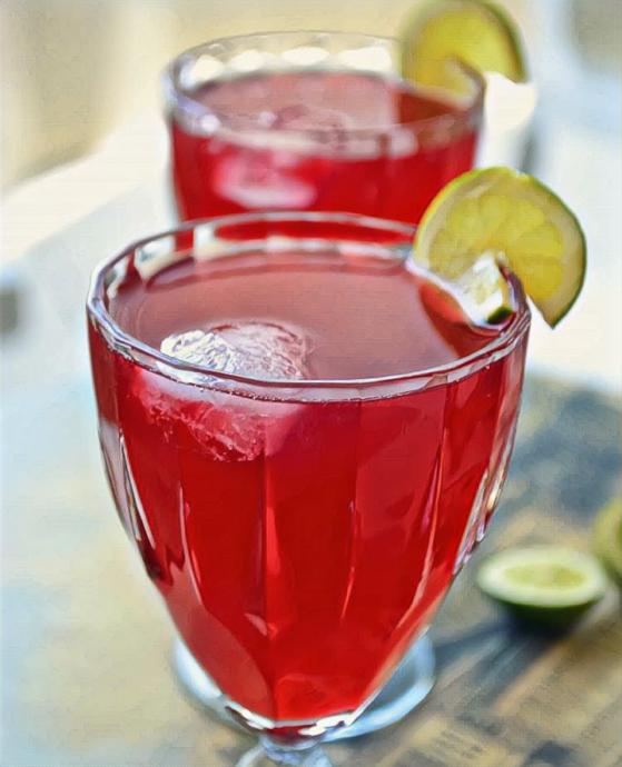Evde Buz Gibi Kirazlı Limonata Tarifi 🍹