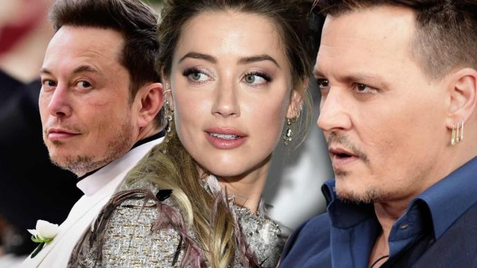Elon Musk & Amber Heard & Jonny Depp