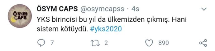 YKS 2020 Sonuçları Sonrası Atılan Esprili Tweetler!