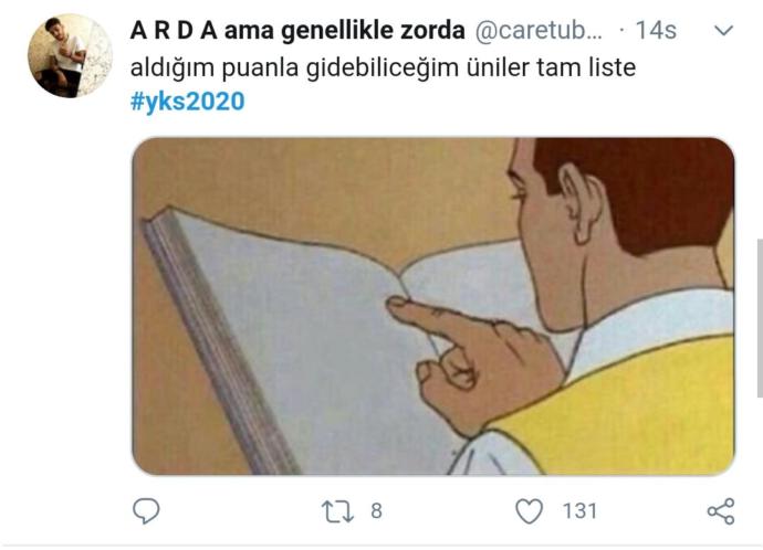 YKS 2020 Sonuçları Sonrası Atılan Esprili Tweetler!
