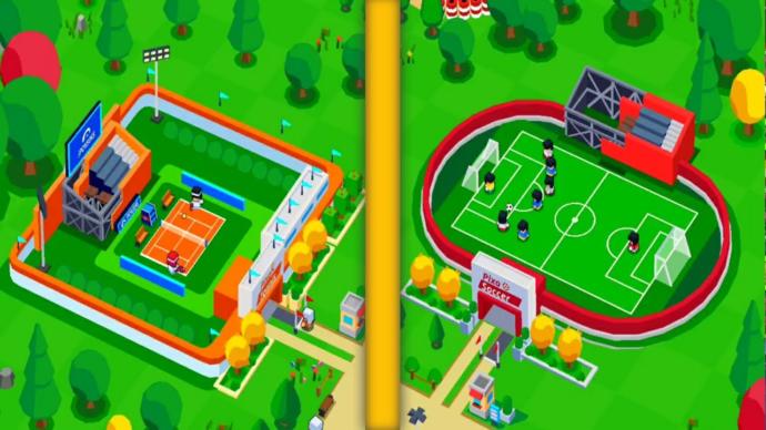 Eğlenceli Bir Mobil Oyun: Sports City Tycoon - Idle Sports Games Simulator