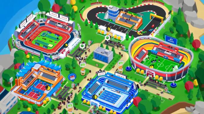 Eğlenceli Bir Mobil Oyun: Sports City Tycoon - Idle Sports Games Simulator