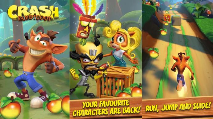 Efsane Karakter Mobile Geliyor: Crash Bandicoot - On the Run!