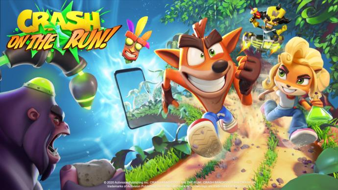 Efsane Karakter Mobile Geliyor: Crash Bandicoot - On the Run!