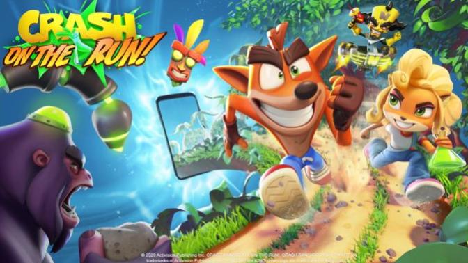 Efsane Karakter Mobile Geliyor: Crash Bandicoot - On the Run!
