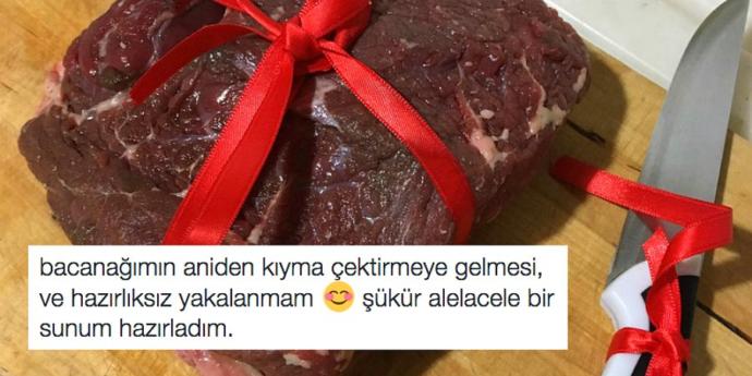 Sunum telaşı...