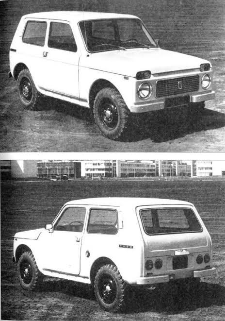 1.3 litre motorlı ilk Lada Niva’nın fotoğrafları
