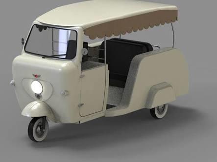 Multi Fonksiyonel Mini Ticari Araç Harikası: Lambretta 200!
