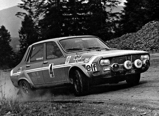 Renault 12 Alpine modeli rallilerde