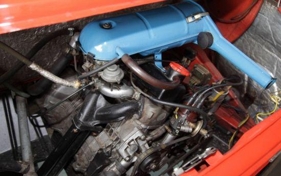 Skoda 120L modelinin motoru