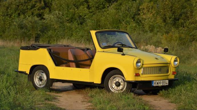 Motosiklet Motoru, Pamuk ve Plastik Boyadan Yapılan Araba: Trabant!