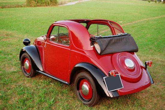 Fiat 500 B üstü açılır model