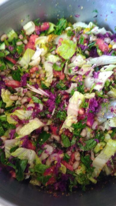 KS de Yine Bir İlk: Börülceli Yeşil Salata İle Geldim