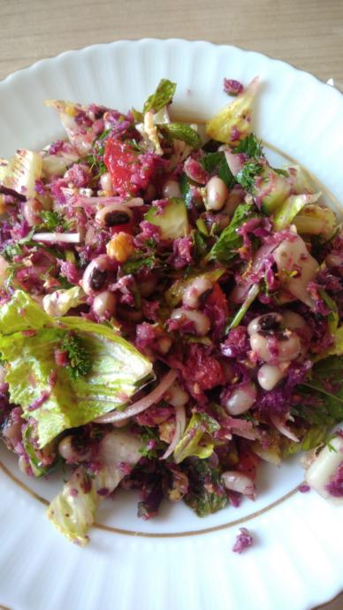 KS de Yine Bir İlk: Börülceli Yeşil Salata İle Geldim
