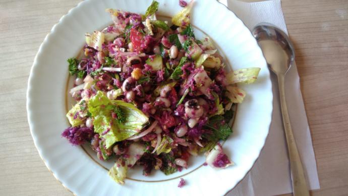KS de Yine Bir İlk: Börülceli Yeşil Salata İle Geldim