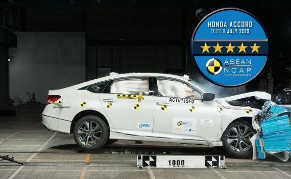Honcda Accord 2019 Asean Ncap testlerinde