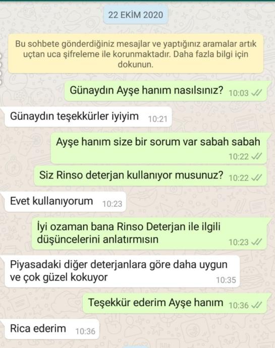 Kullanıcılarına Rinsoyu Sordum, İşte Cevaplar...