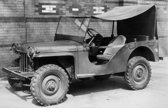 1934 yılında yarışmayı kazanan ilk Jeep prototipi