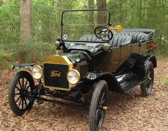 Seri üretim Ford T Convertible modeli