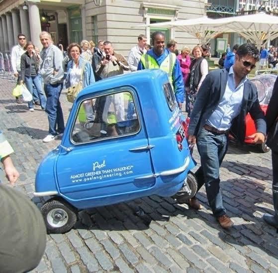 Peel P50’nin geri vitesi yoktu