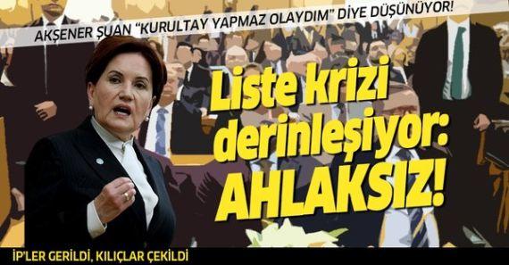 İyi Partideki Deprem