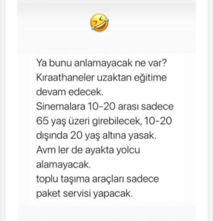 Yeni Koronavirüs Yasakları Bol Kafa Karışıklığıyla Sosyal Medyanın Gündeminde 😷