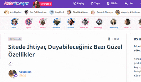 Gönüllü aranan üye :D