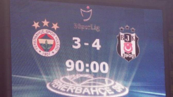 9 Kişi, 10 Kişi, 11 Kişi, Evinde, Deplasmanda, Seyircili, Seyircisiz, Kalecili, Kalecisiz.. BEŞİKTAŞ, Fener B.'yi 3-4 Mağlup Etti!