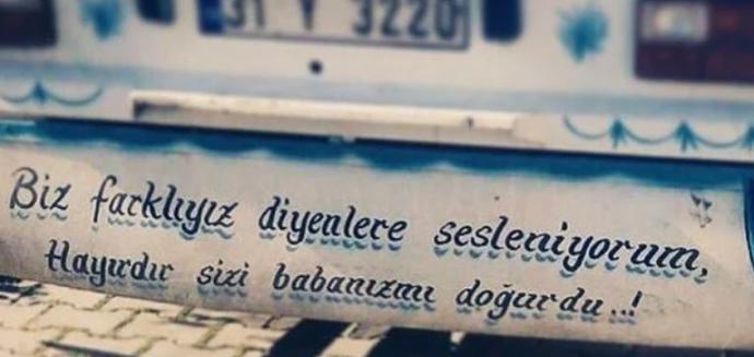 Hukuk Okumadık Ama Her Mevzuya Hakimiz Dünya Şoförler Gününü Kamyon Arkası Yazılarıyla Kutluyoruz!