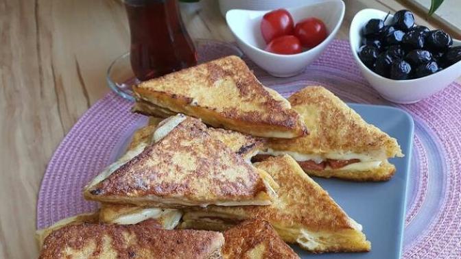 Pratik mi Pratik Bol Malzemeli Ekmek Kızartması Tarifi!