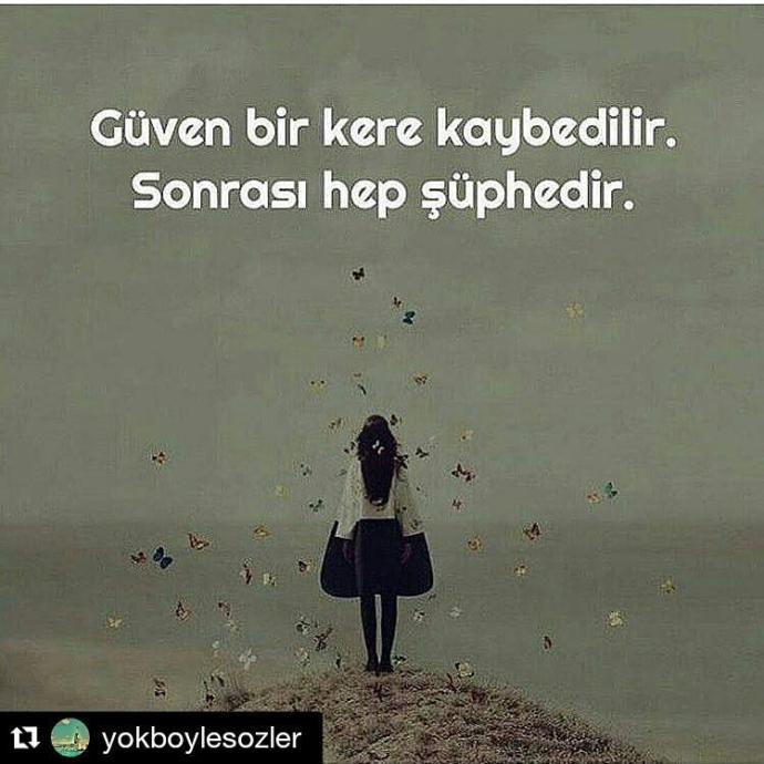 Şüphe ateştir ve herşeyi, herkesi yok eder.