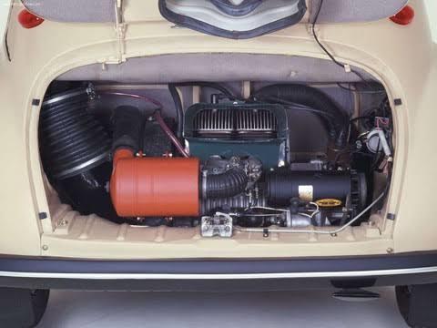 356 cc hacmindeki 2 silindirli iki zamanlı motor