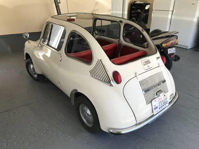 Subaru 360 soft top modeli