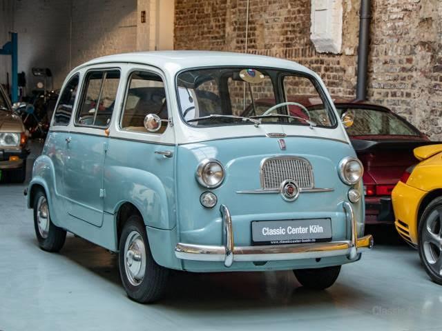 Fiat Multipla 600 de, bir zamanlar mikrovandı.