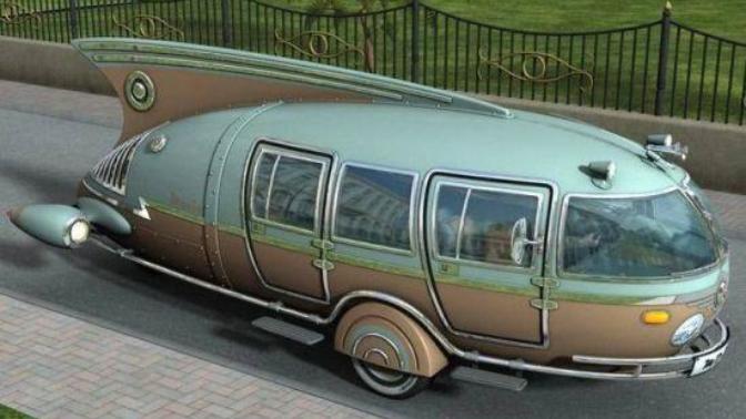 Yerde Giden Uçak: Dymaxion!