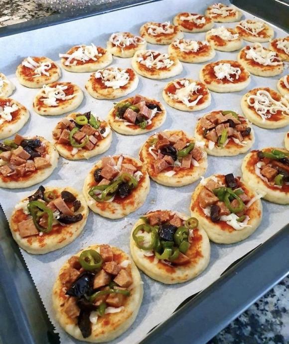 Sevimli Ve Lezzetli Mini Pizza Tarifi 🍕