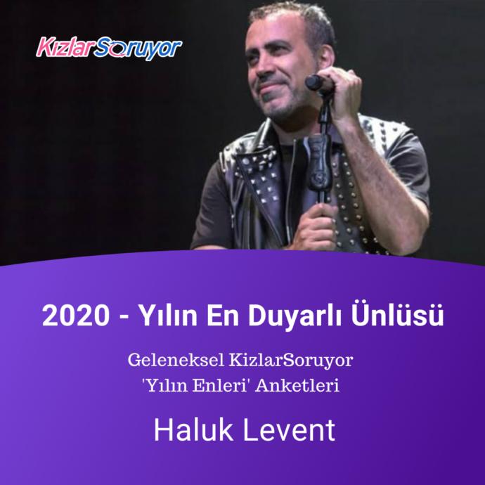 Yılın en duyarlı ünlüsü : Haluk Levent