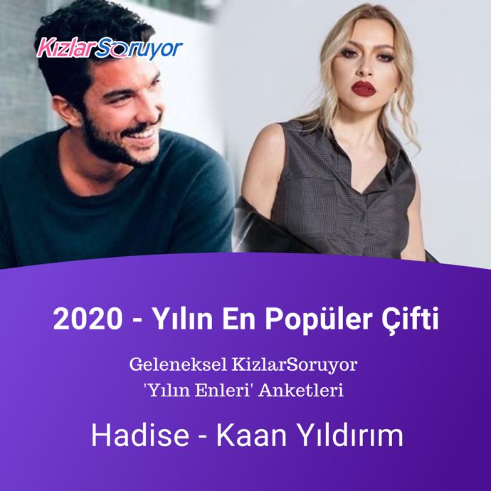 Yılın en popüler çifti : Hadise - Kaan Yıldırım