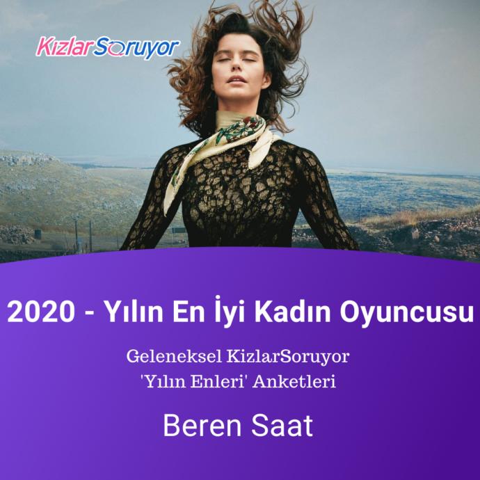 Yılın en iyi kadın oyuncusu : Beren Saat (Atiye)