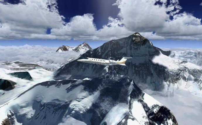 Dünyanın en yüksek dağı olan Everest