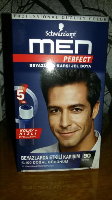 Schwarzkopf Men Beyazlara karşı etkili jel boya..pt