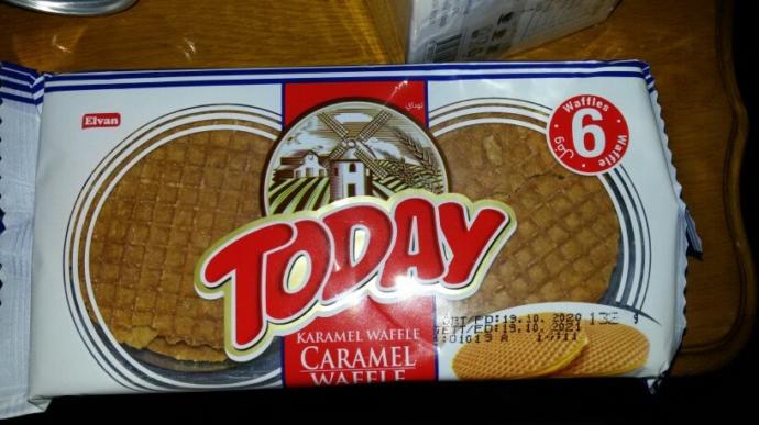 Elvan Today Karamel Waffle