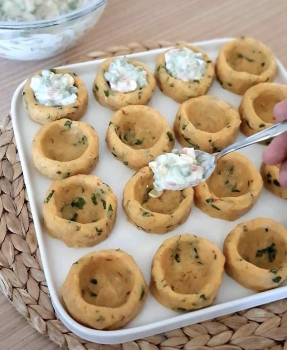 Patates Çanağında Garnitürlü Salata Tarifim 💛