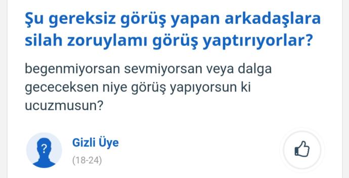 Cidden silah zoruyla mı yazıyorsunuz ?