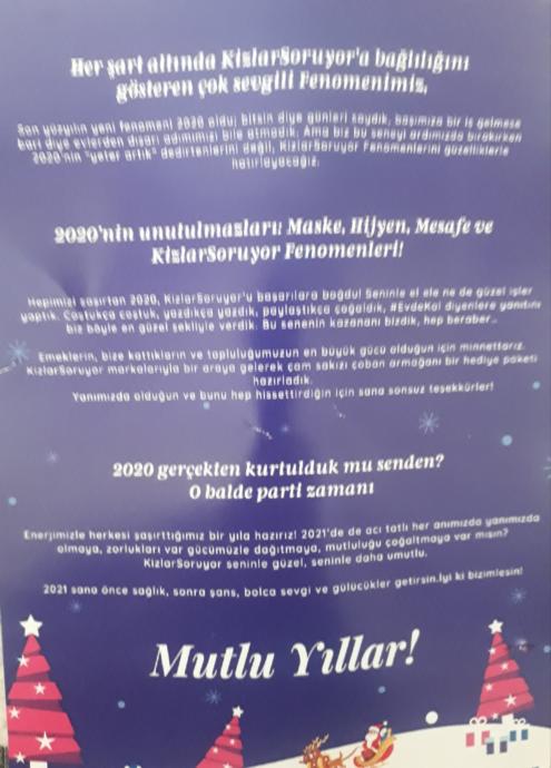 KizlarSoruyor Yeni Yılda Hediyelerle Mutlu Etmeye Devam Ediyor!🎄🎁